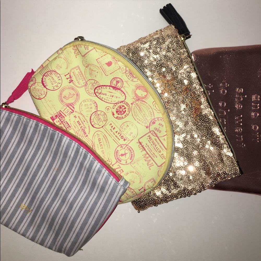 Set of 4 Travel Makeup Bags (Ipsy)